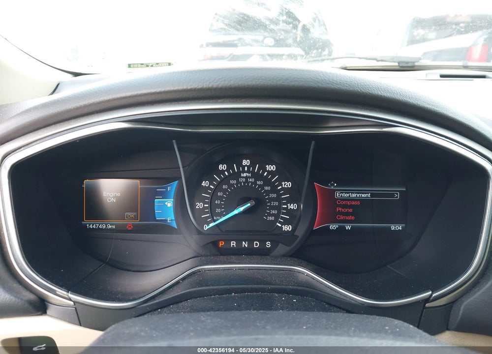 2016 FORD FUSION VIN: 1FA6P0HDXG5129766