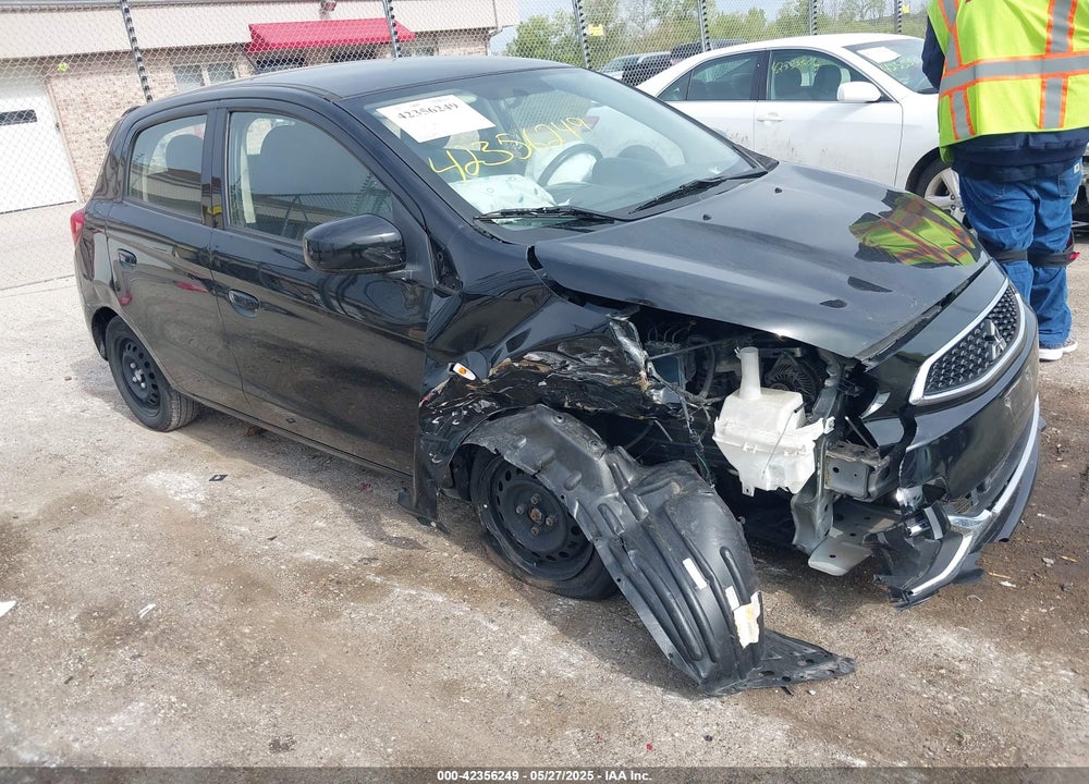 2019 MITSUBISHI MIRAGE ES VIN: ML32A3HJ6KH015050