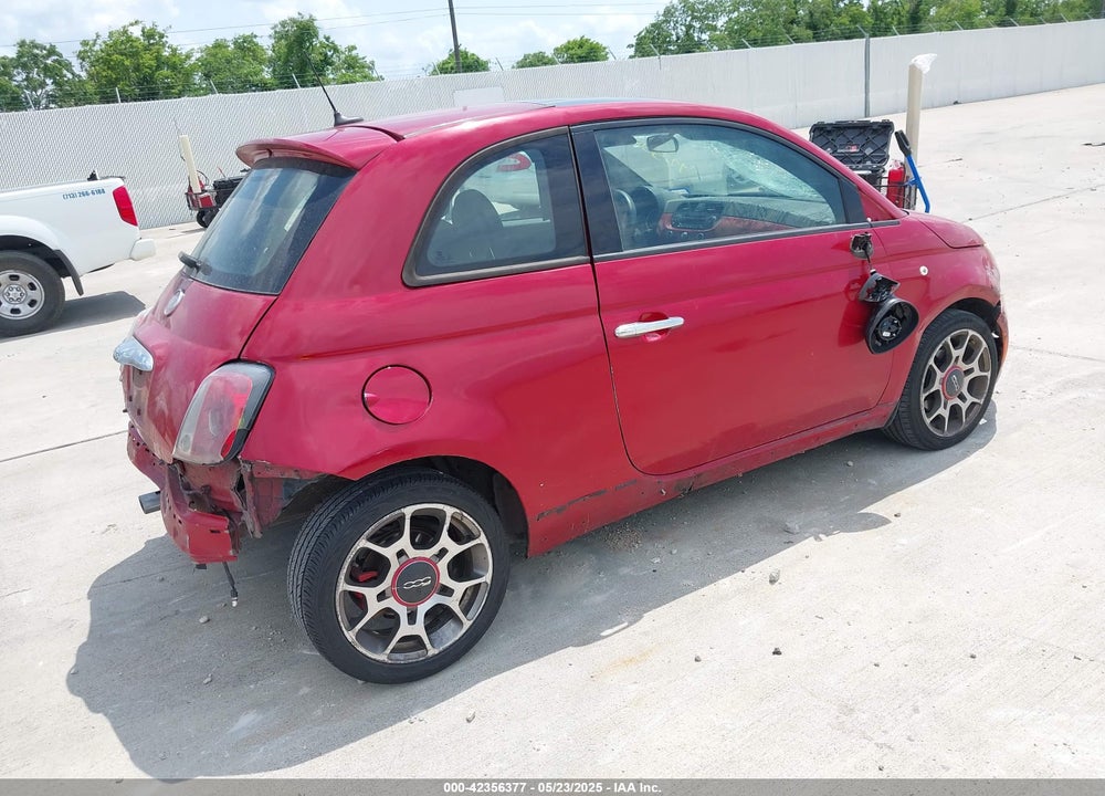 2015 FIAT 500 VIN: 3C3CFFBR4FT550649