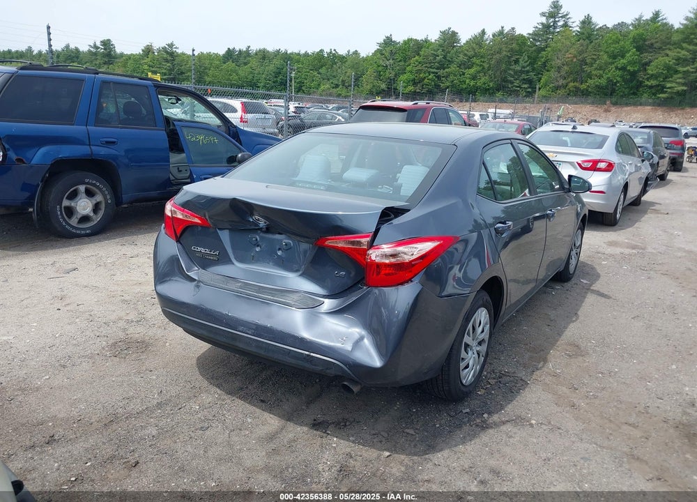 2018 TOYOTA COROLLA VIN: 2T1BURHE1JC065948