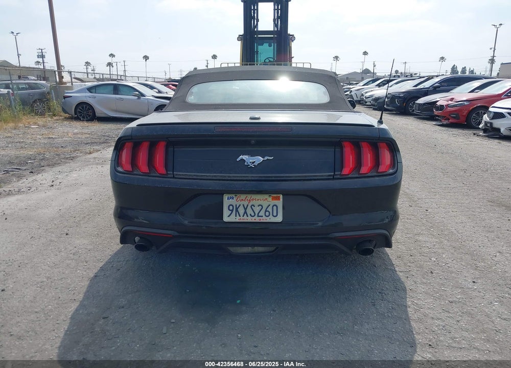 2021 FORD MUSTANG ECOBOOST PREMIUM VIN: 1FATP8UH8M5123051