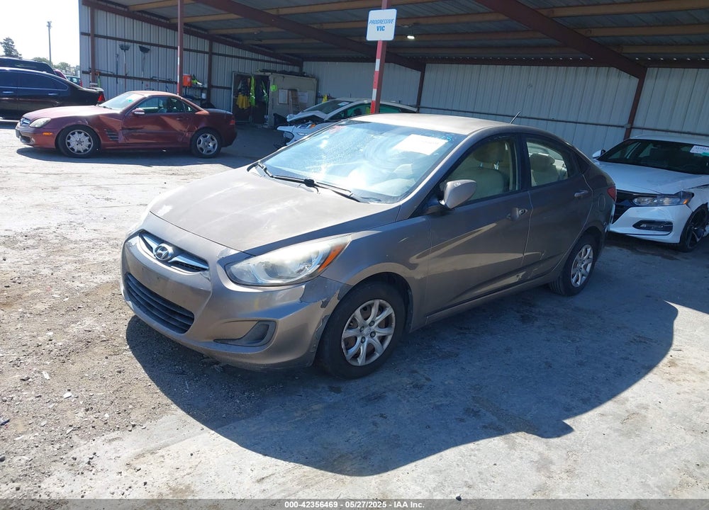 2014 HYUNDAI ACCENT GLS VIN: KMHCT4AE9EU671748