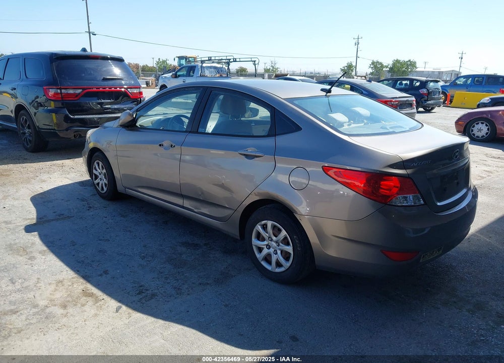 2014 HYUNDAI ACCENT GLS VIN: KMHCT4AE9EU671748