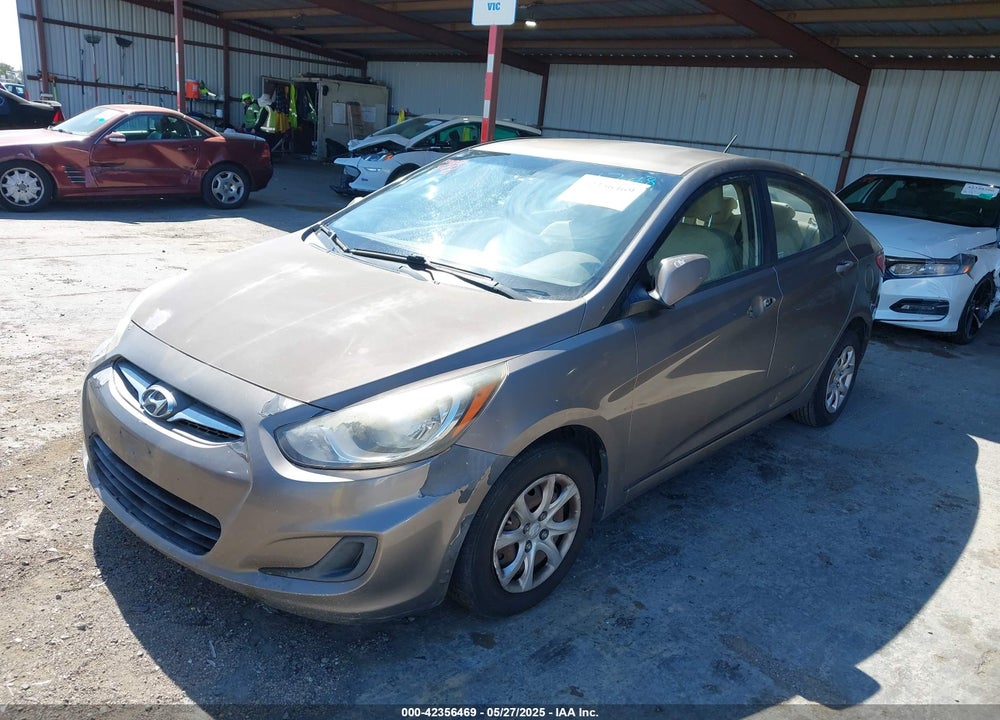 2014 HYUNDAI ACCENT GLS VIN: KMHCT4AE9EU671748