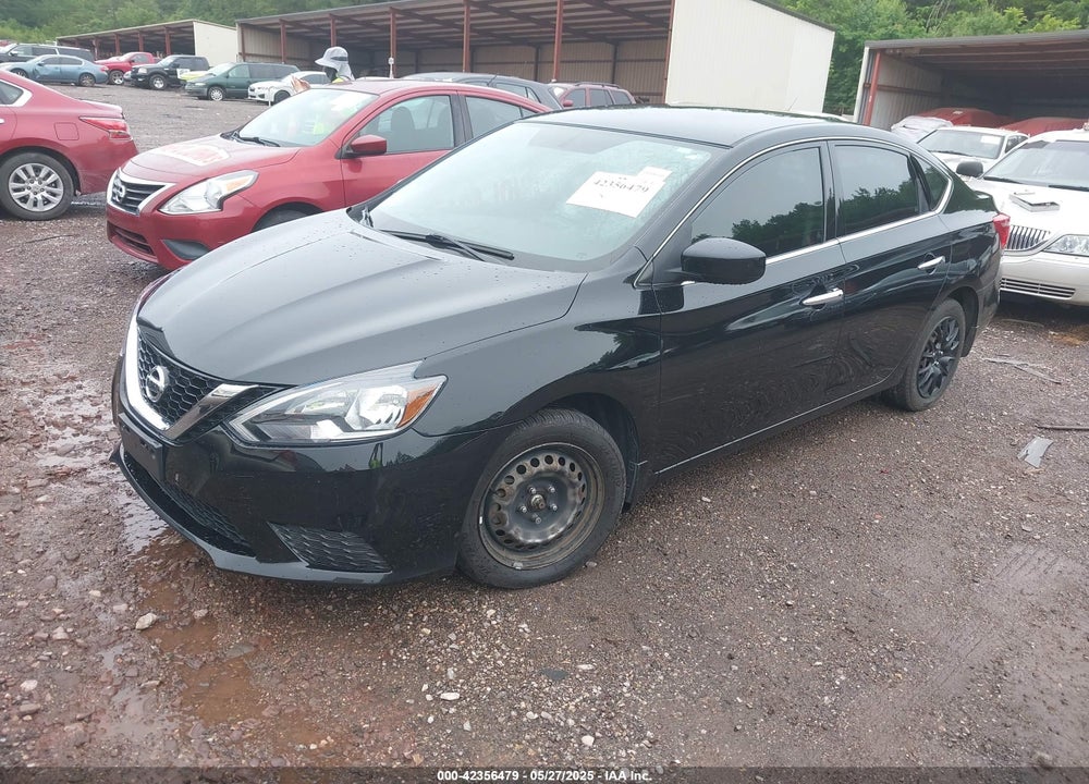 2017 NISSAN SENTRA SV VIN: 3N1AB7AP4HY340436