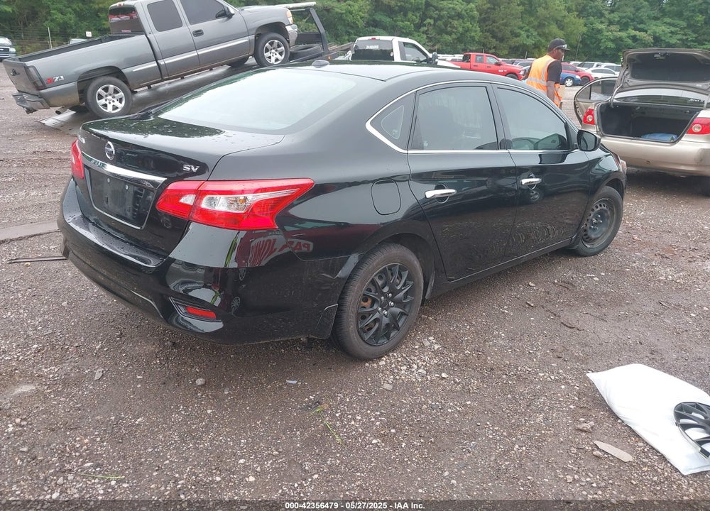 2017 NISSAN SENTRA SV VIN: 3N1AB7AP4HY340436