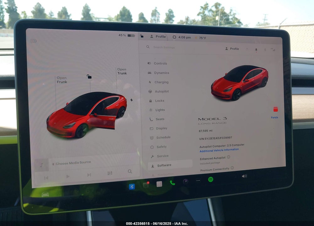 2018 TESLA MODEL 3 VIN: 5YJ3E1EA5JF039997