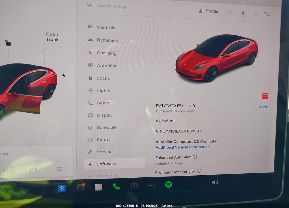 2018 TESLA MODEL 3 VIN: 5YJ3E1EA5JF039997