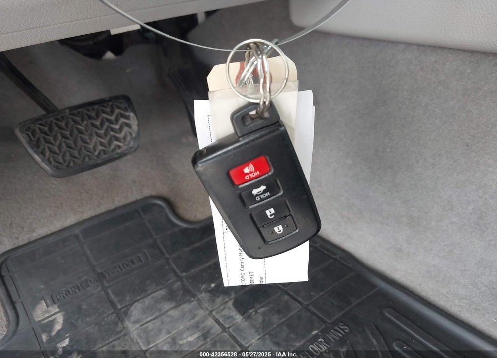 2012 TOYOTA CAMRY HYBRID LE/XLE VIN: 4T1BD1FK4CU051148