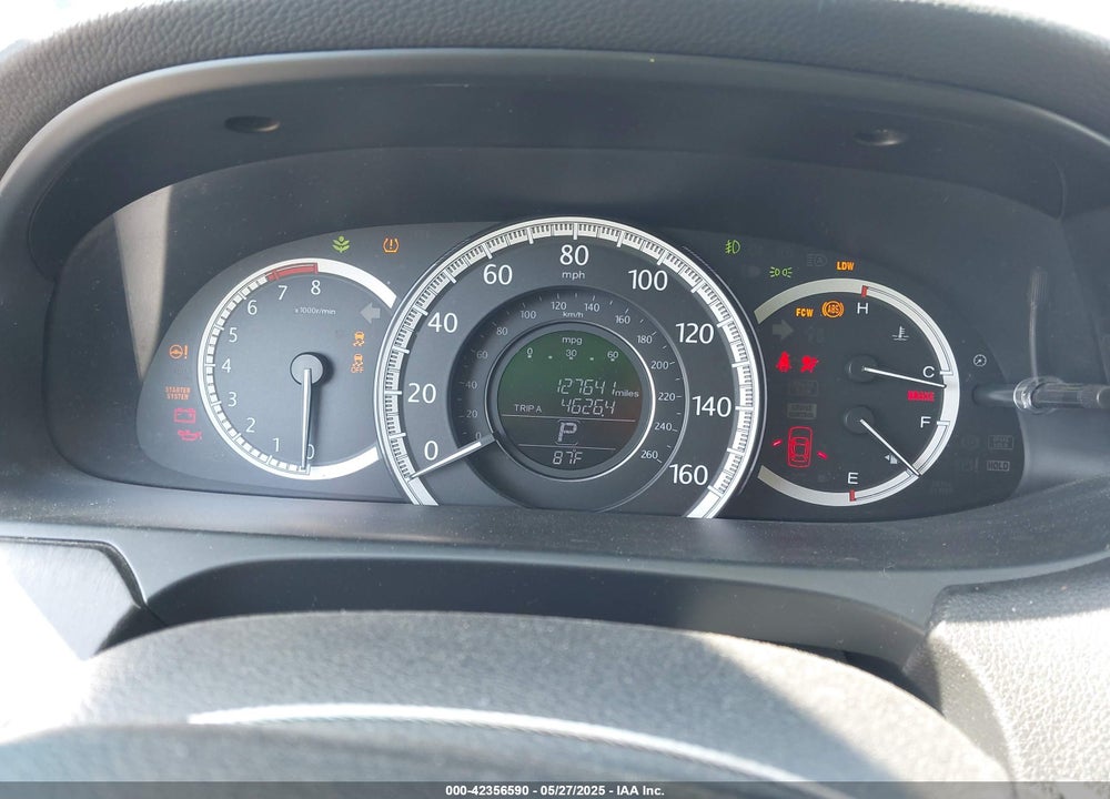 2015 HONDA ACCORD EX-L VIN: 1HGCR2F87FA096273