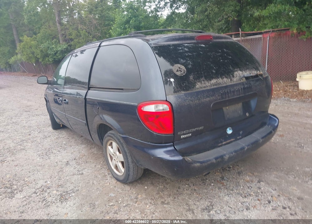2007 DODGE GRAND CARAVAN SXT VIN: 2D4GP44LX7R349224