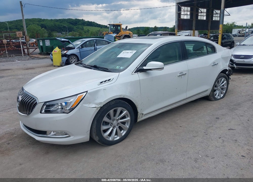 2016 BUICK LACROSSE VIN: 1G4GD5G38GF253621