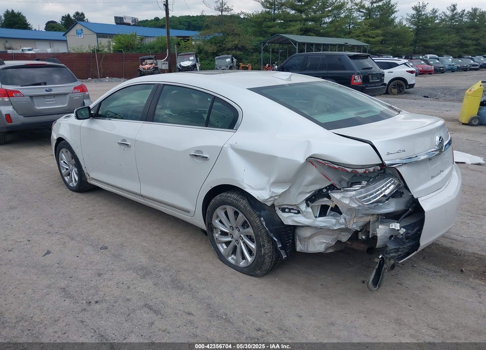 2016 BUICK LACROSSE VIN: 1G4GD5G38GF253621