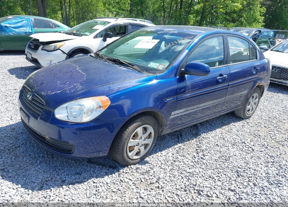 2010 HYUNDAI ACCENT GLS VIN: KMHCN4AC1AU433444