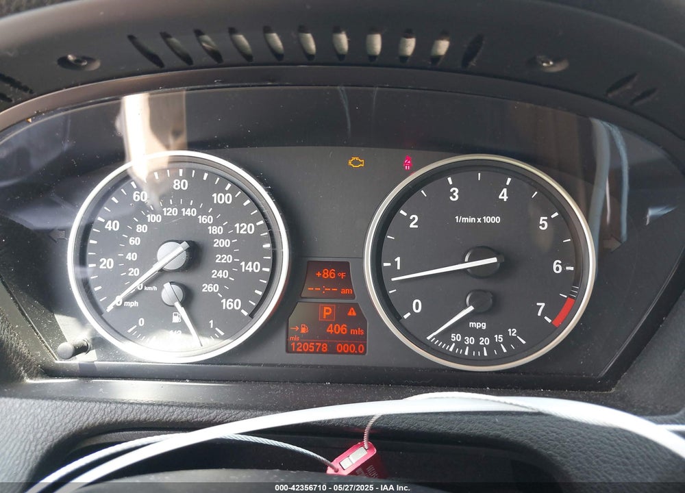 2009 BMW X5 XDRIVE48I VIN: 5UXFE83519L171657