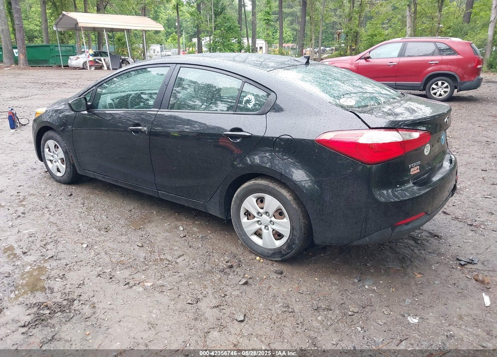 2016 KIA FORTE LX VIN: KNAFK4A63G5540385
