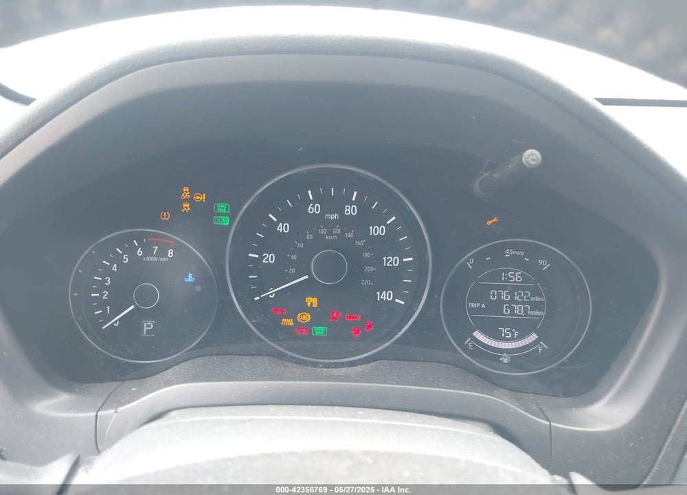 2019 HONDA HR-V SPORT VIN: 3CZRU5H15KM725481