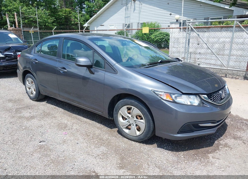 2013 HONDA CIVIC LX VIN: 19XFB2F53DE041982