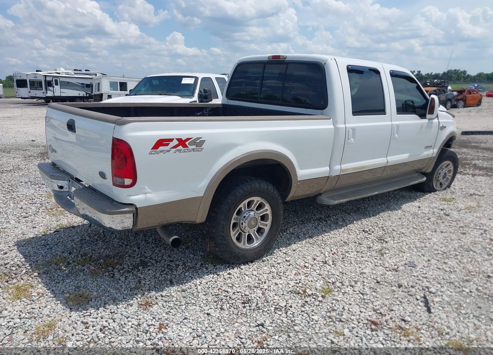 2005 FORD F-250 LARIAT/XL/XLT VIN: 1FTSW21P85EC92800
