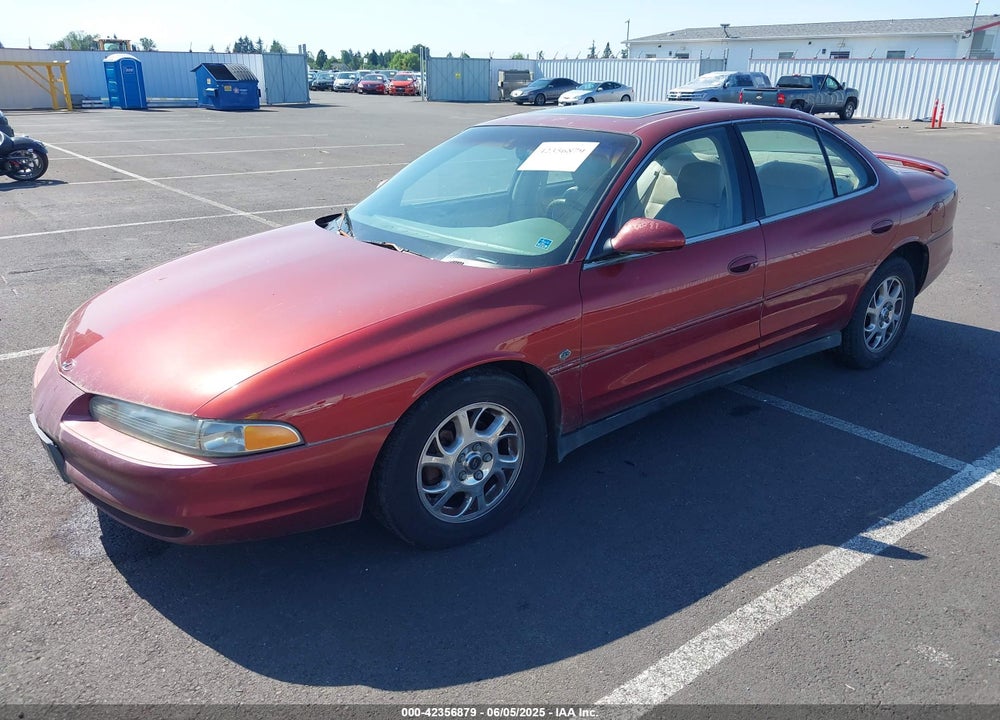 2001 OLDSMOBILE INTRIGUE GLS VIN: 1G3WX52H81F140236