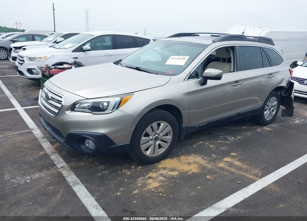 2016 SUBARU OUTBACK VIN: 4S4BSBHC3G3272186