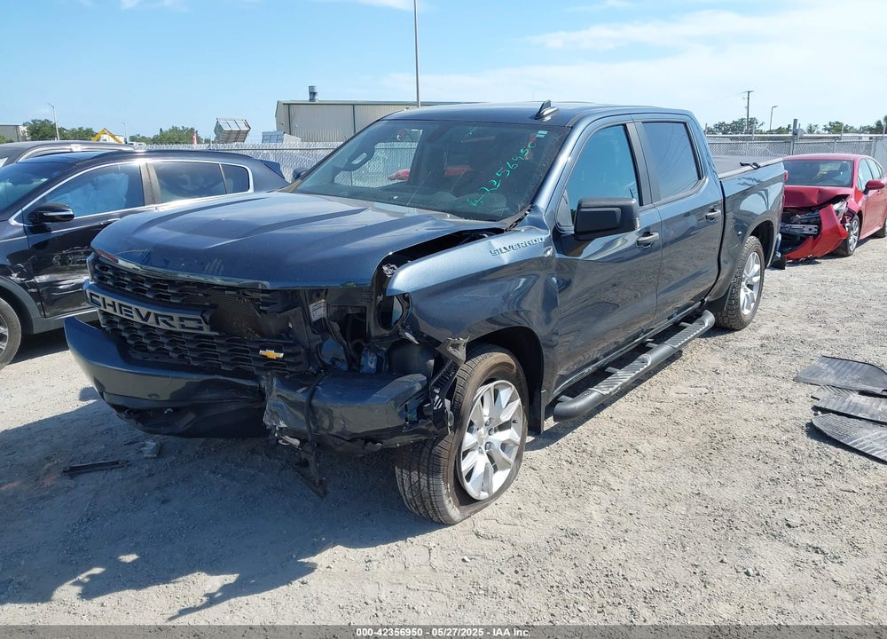 2019 CHEVROLET SILVERADO 1500 CUSTOM VIN: 1GCPWBEF3KZ231916