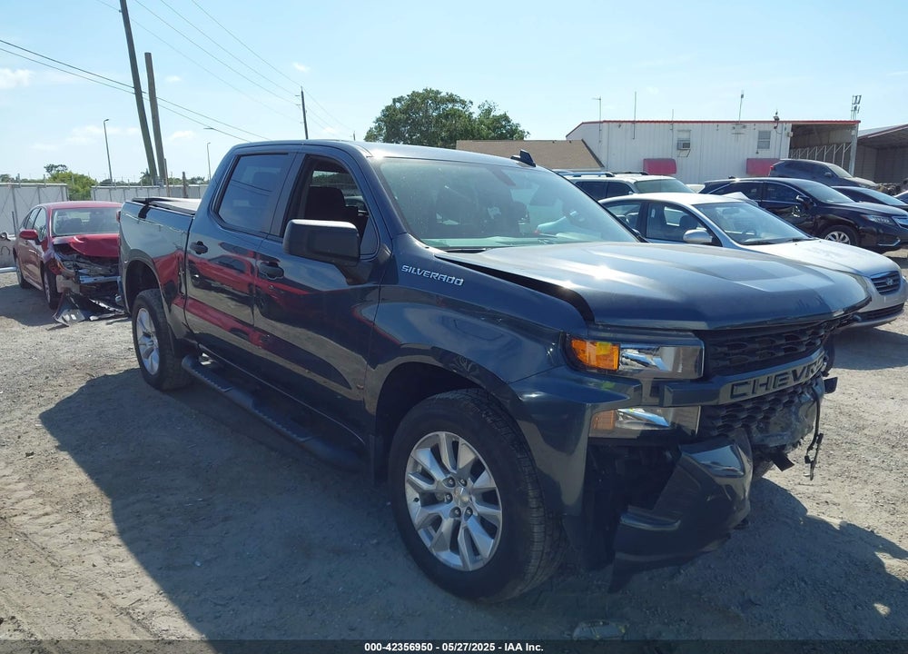 2019 CHEVROLET SILVERADO 1500 CUSTOM VIN: 1GCPWBEF3KZ231916