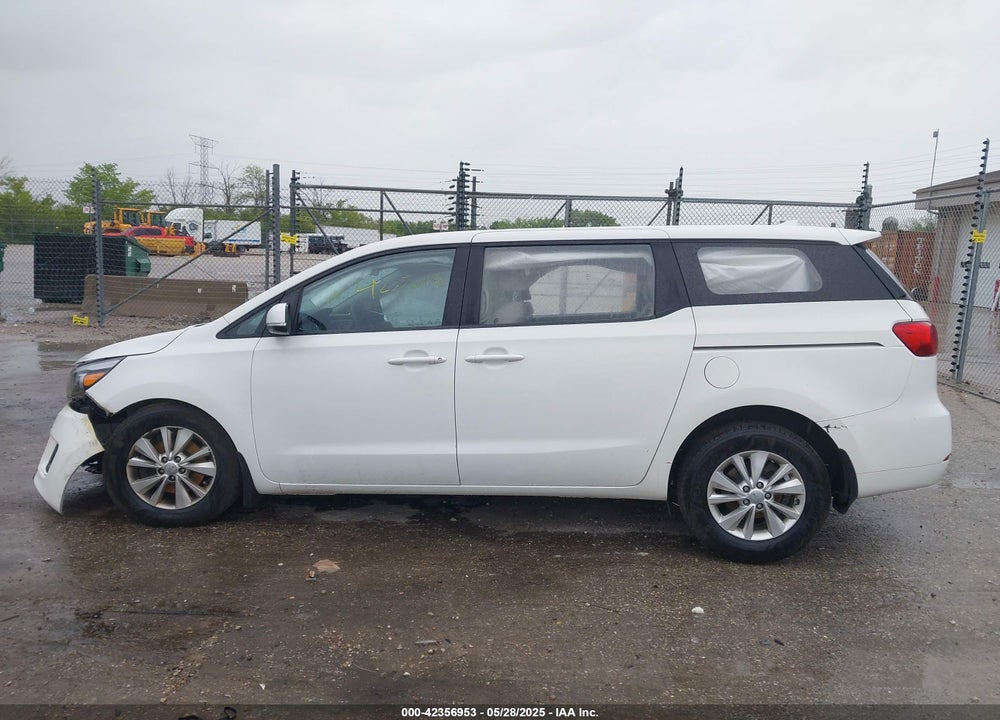 2016 KIA SEDONA VIN: KNDMA5C16G6112650
