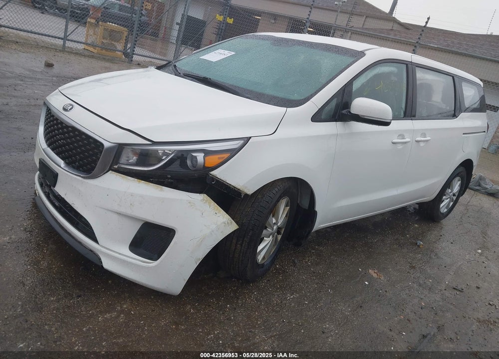 2016 KIA SEDONA VIN: KNDMA5C16G6112650