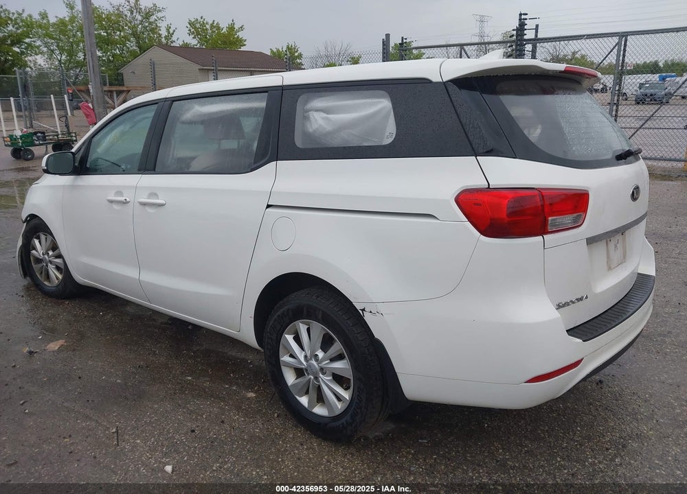 2016 KIA SEDONA VIN: KNDMA5C16G6112650