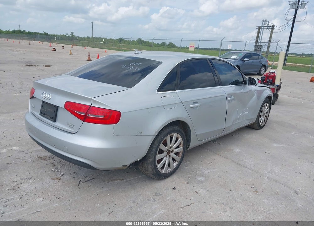 2013 AUDI A4 VIN: WAUBFAFL5DA161097