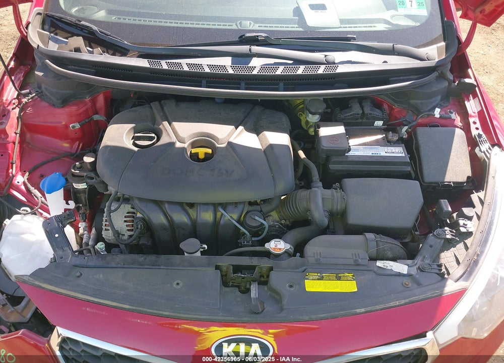 2016 KIA FORTE VIN: KNAFK4A61G5477366