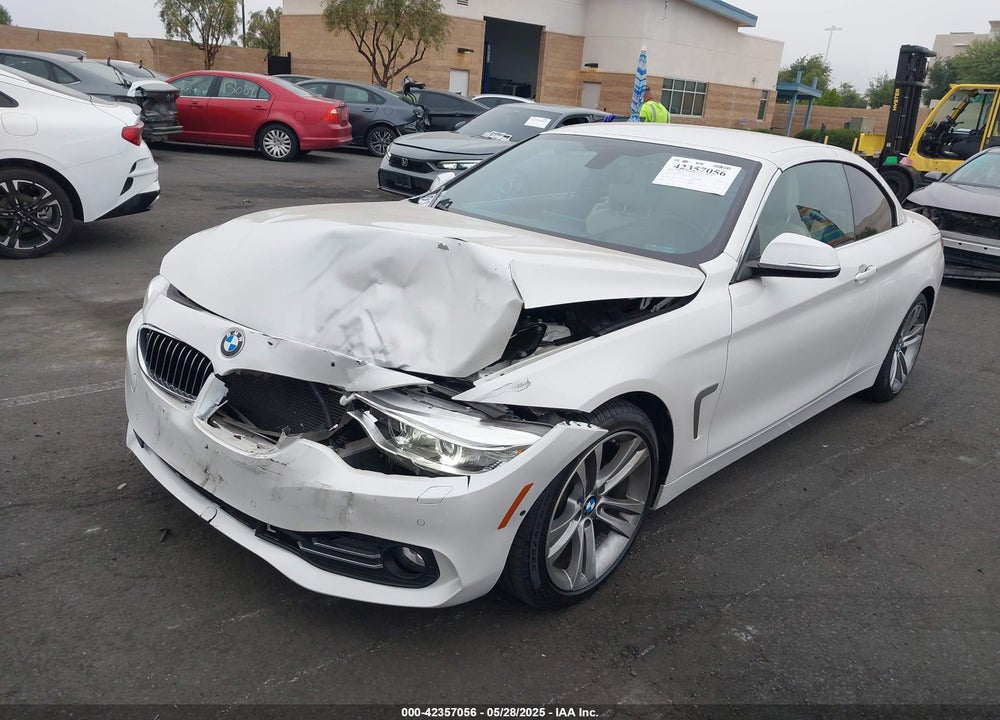 2016 BMW 4 SERIES VIN: WBA3V7C55G5A24810