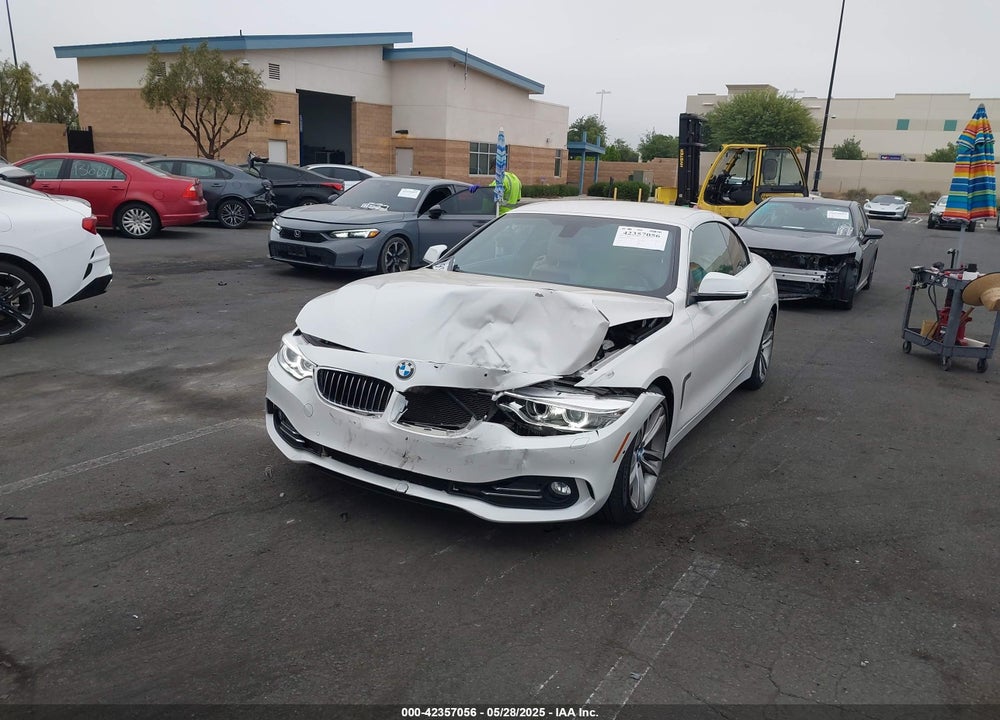 2016 BMW 4 SERIES VIN: WBA3V7C55G5A24810