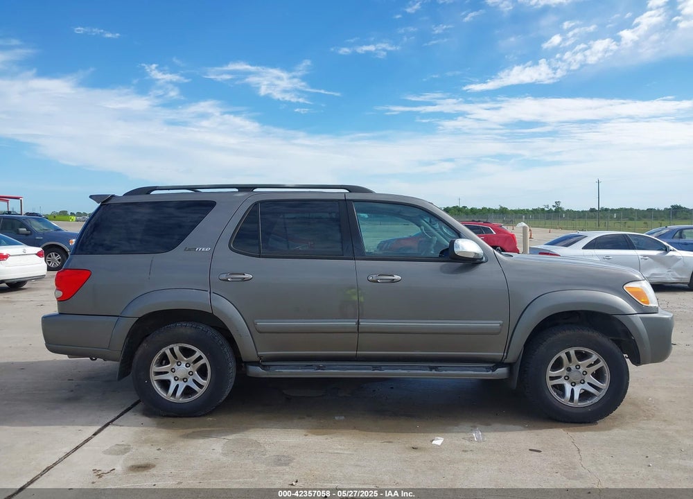 2007 TOYOTA SEQUOIA LIMITED V8 VIN: 5TDZT38A77S297952