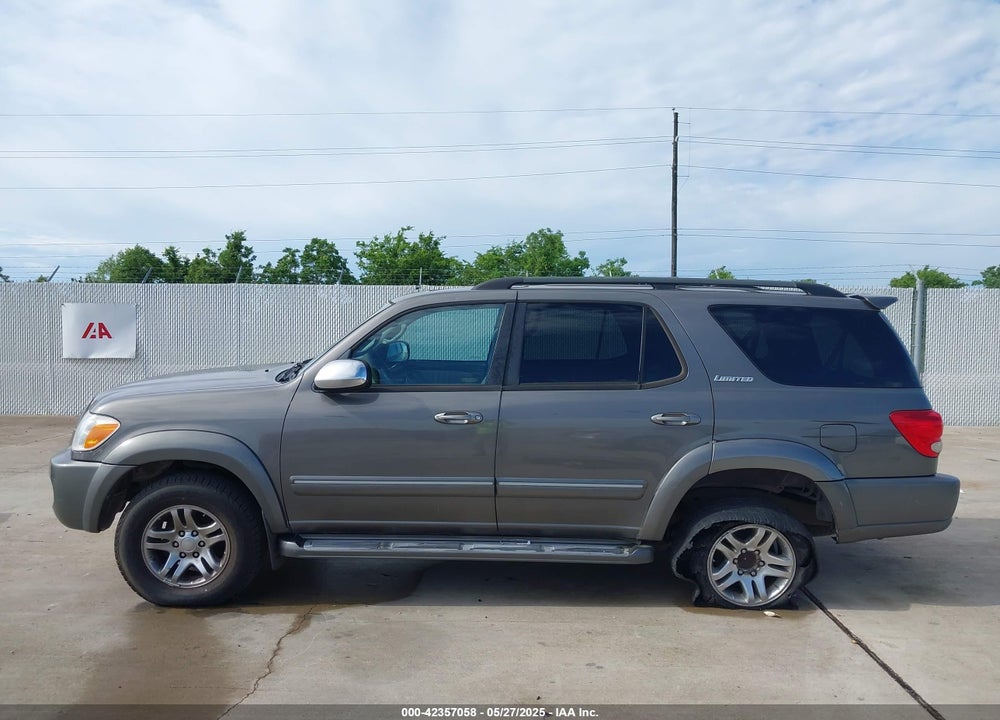 2007 TOYOTA SEQUOIA LIMITED V8 VIN: 5TDZT38A77S297952