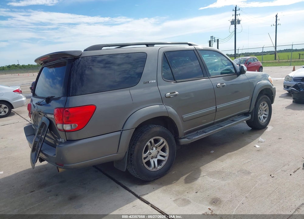 2007 TOYOTA SEQUOIA LIMITED V8 VIN: 5TDZT38A77S297952