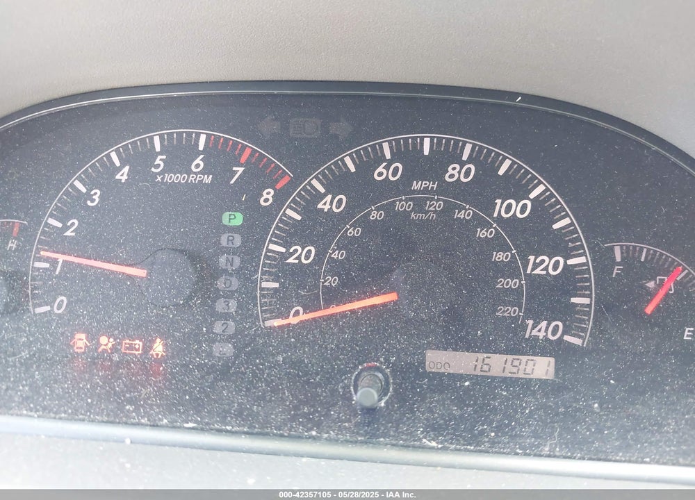 2005 TOYOTA CAMRY XLE V6 VIN: 4T1BF30K55U087903