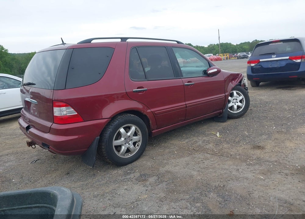 2002 MERCEDES-BENZ ML 500 VIN: 4JGAB75E92A311981