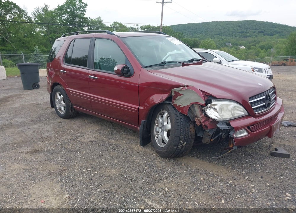 2002 MERCEDES-BENZ ML 500 VIN: 4JGAB75E92A311981