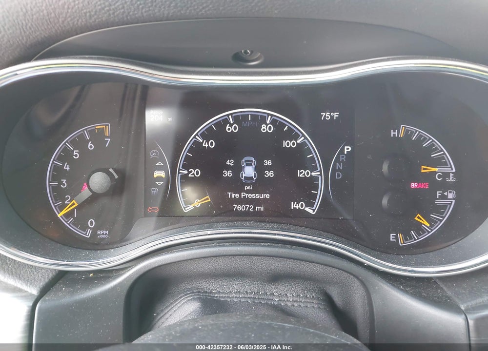 2019 JEEP GRAND CHEROKEE LIMITED 4X2 VIN: 1C4RJEBG2KC731462
