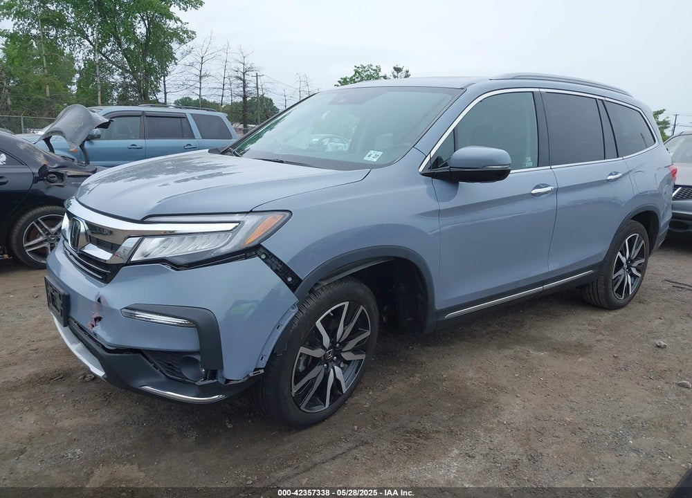 2022 HONDA PILOT VIN: 5FNYF6H68NB056077