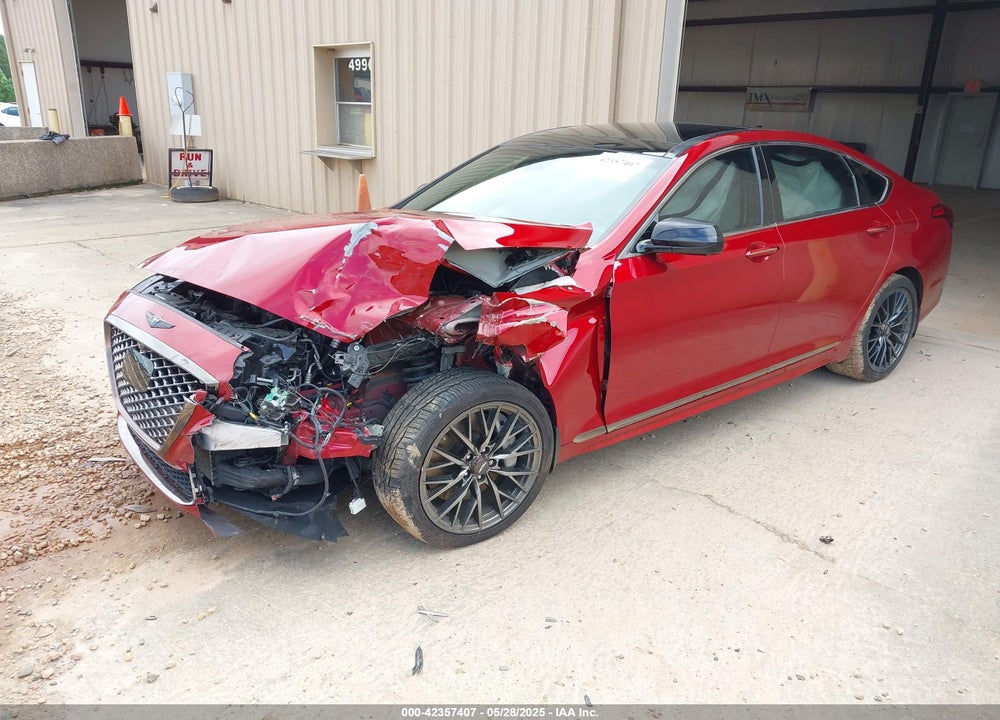 2018 GENESIS G80 3.3T SPORT VIN: KMHGN4JB7JU279816