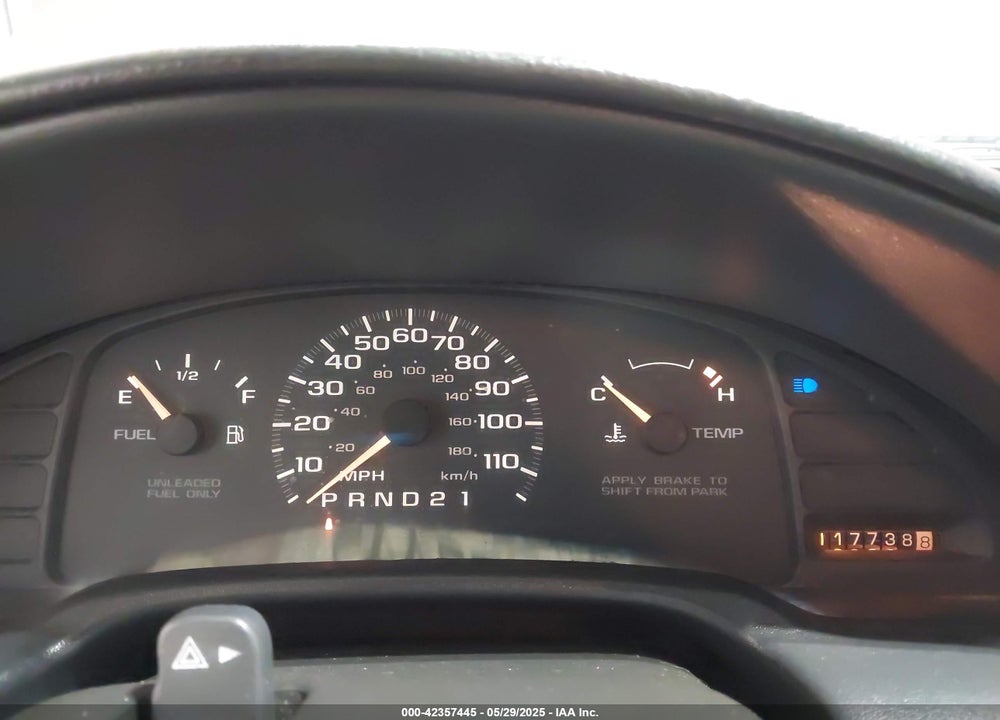 1997 CHEVROLET CAVALIER VIN: 1G1JC1245V7121549