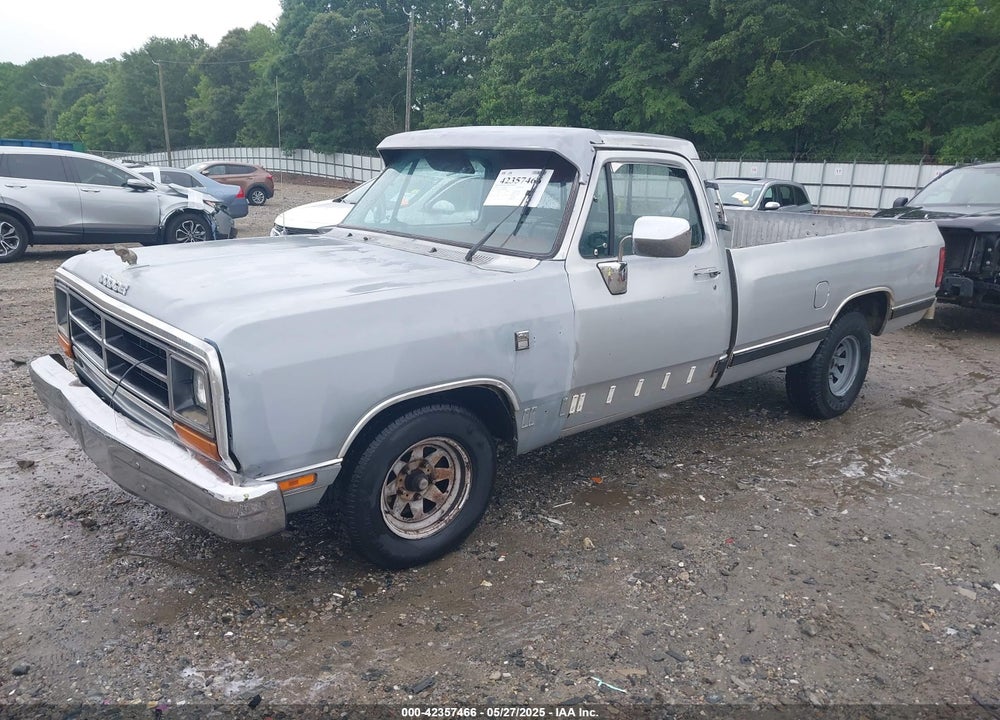 1988 DODGE D-SERIES D100 VIN: 1B7FD04Y6JS666820