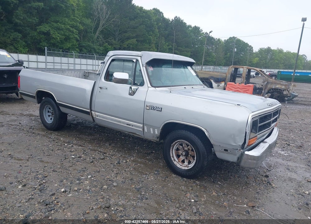 1988 DODGE D-SERIES D100 VIN: 1B7FD04Y6JS666820