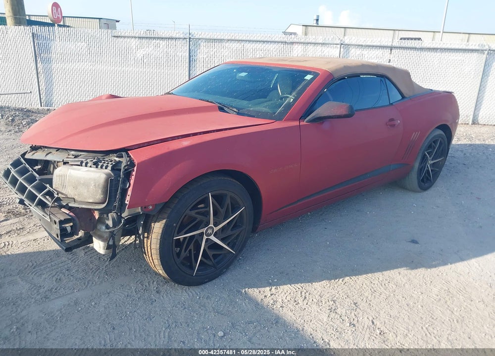 2012 CHEVROLET CAMARO VIN: 2G1FB3D38C9211265