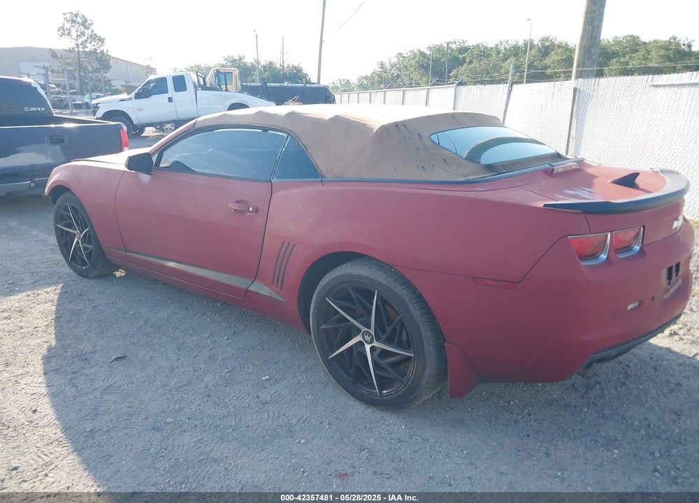 2012 CHEVROLET CAMARO VIN: 2G1FB3D38C9211265