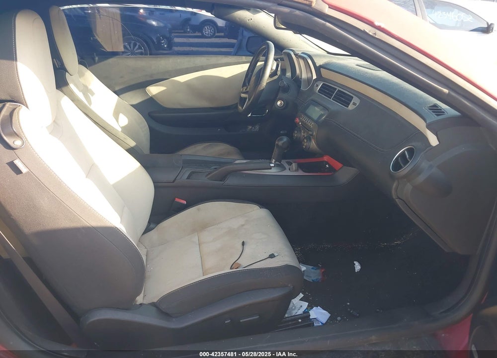 2012 CHEVROLET CAMARO VIN: 2G1FB3D38C9211265