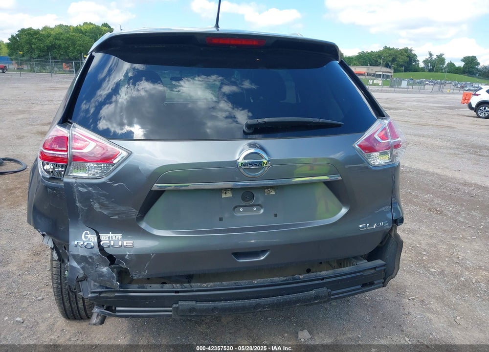 2016 NISSAN ROGUE VIN: 5N1AT2MV9GC838464
